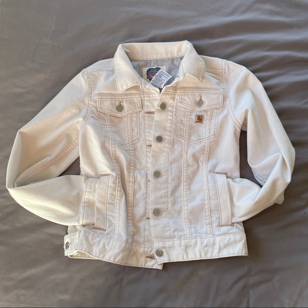 Vintage carhartt denim jacket